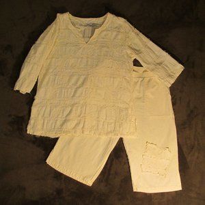 CottonSeed 100% cotton top & pants